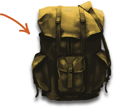 Paid to Exist's Escape Backpack